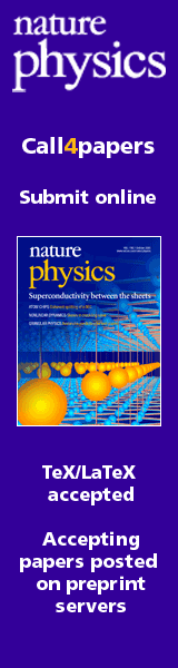 Submit your paper to Nature Physics