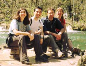 Foto di gruppo ai Laghi di Plitvicka